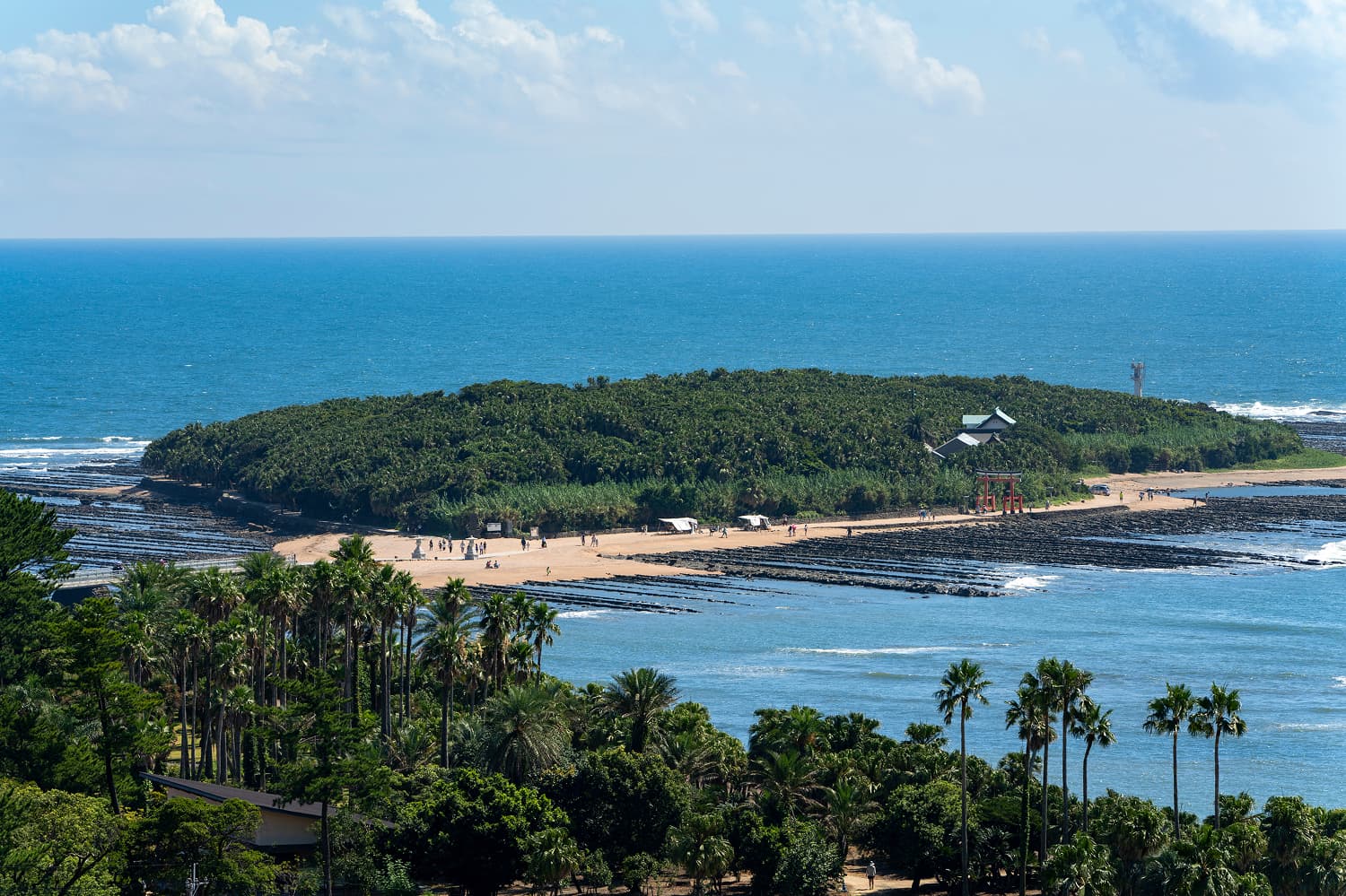 青島的夏日海洋